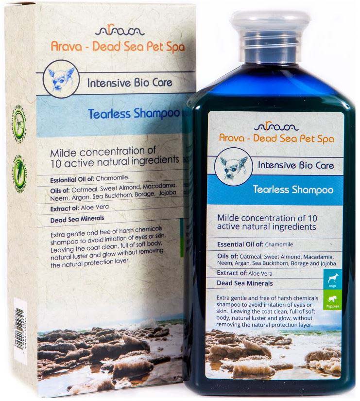 ARAVA Tearless, şampon foarte delicat pentru câini şi căţei, 400 ml - Maxi-Pet.ro