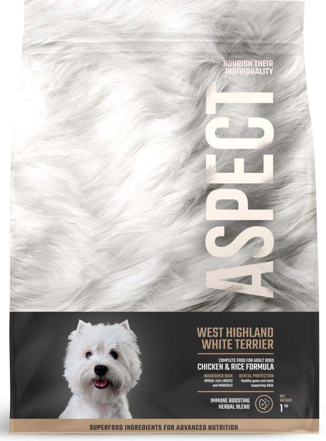 ASPECT West Highland Terrier, hrana completa pt. caini adulti, Pui si Orez 2,5kg