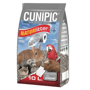 Asternut igienic din hartie Cunipic Naturlitter Paper 10 L - Animax