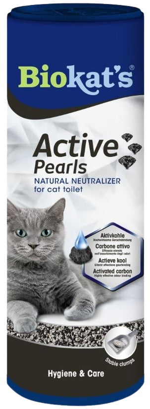 BIOKAT'S Active Pearls, perle de neutralizarea mirosului, pentru litiera 700g