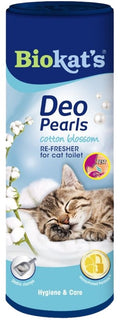 BIOKAT'S Deo Perls Cotton Blossom, perle parfumate pentru litieră 700g