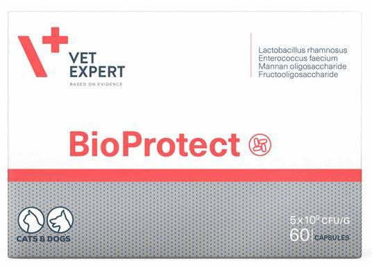 BIOPROTECT Supliment alimentar pentru caini şi pisici Prebiotice 60 tablete