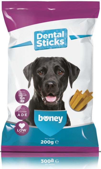 BONEY Recompense pentru câini Dental Sticks 200g - Maxi-Pet.ro