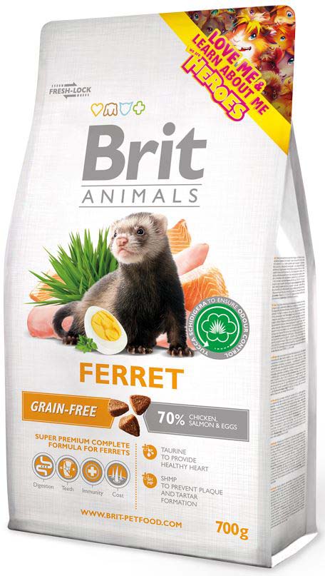 BRIT ANIMALS Ferret, hrană completă pentru dihori 700g - Maxi-Pet.ro