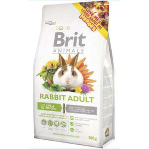 BRIT ANIMALS Rabbit, hrana completa pentru iepuri 300g
