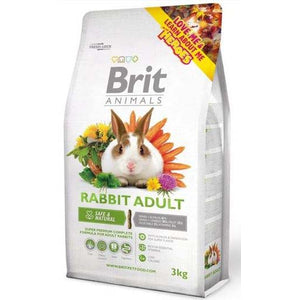 BRIT ANIMALS Rabbit, hrana completa pentru iepuri 3kg