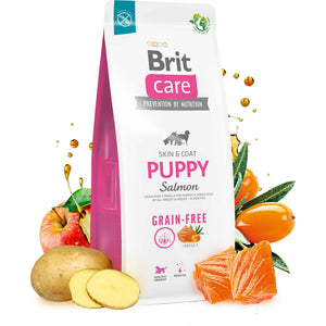 BRIT CARE Grain-free PUPPY, cu Somon si Cartofi