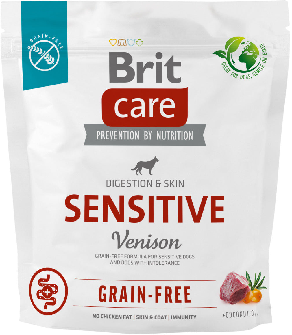 BRIT CARE Grain-free Sensitive, cu Vanat si Cartofi 1kg
