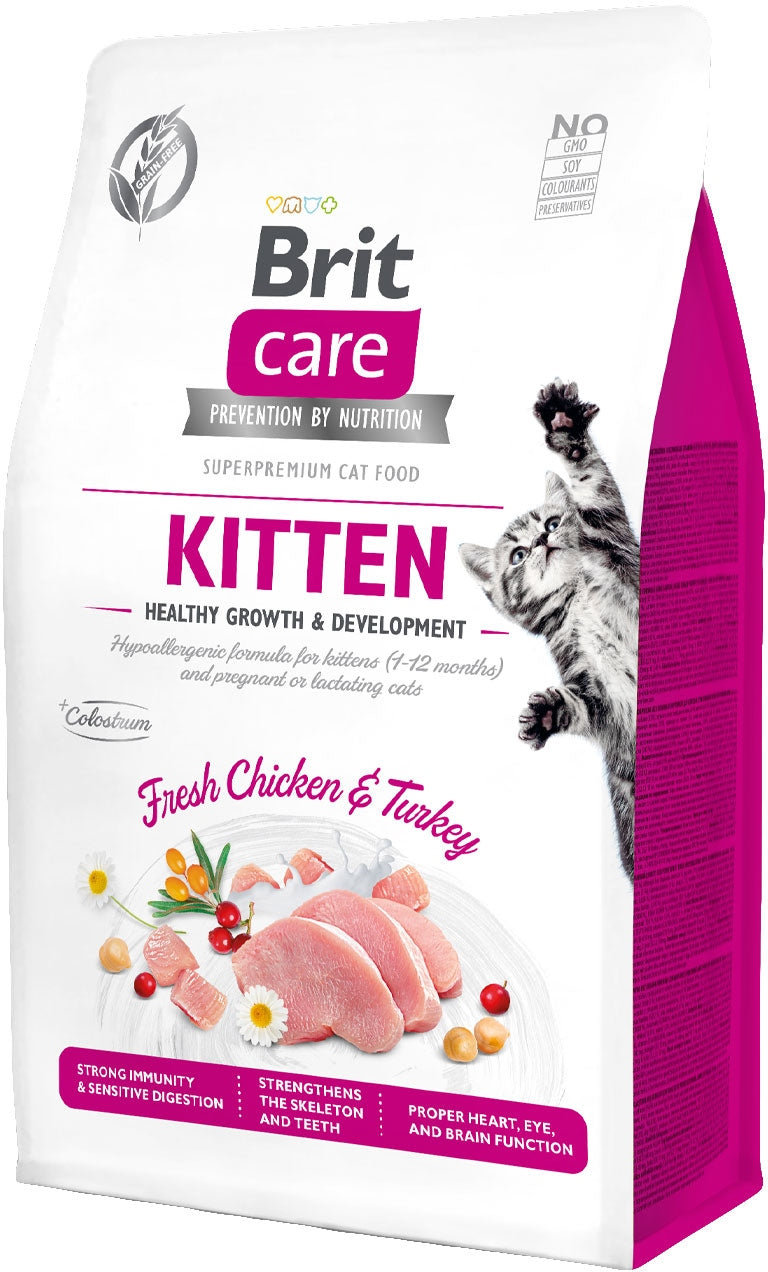 BRIT CARE Hrana uscata pentru KITTEN, Healthy Growth & Development
