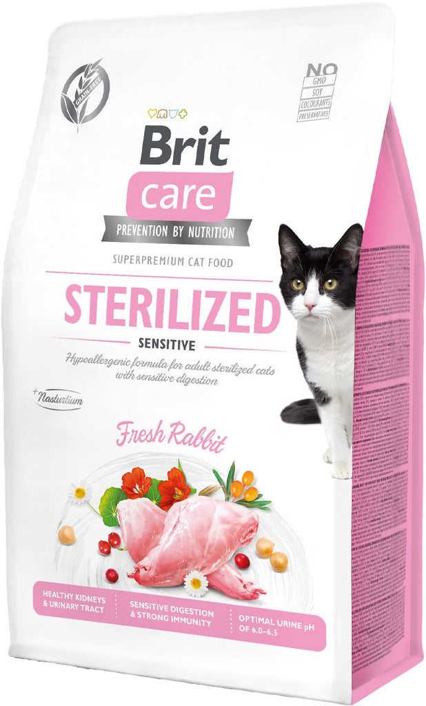 BRIT CARE Hrana uscata pentru pisici sterilizate, Sterilized Sensitive
