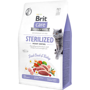BRIT CARE Hrana uscata pentru pisici sterilizate, Sterilized Weight Control