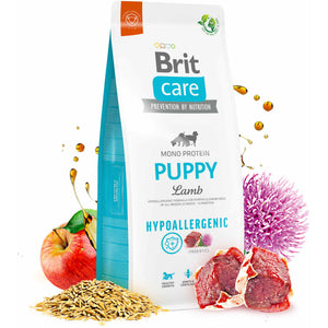 BRIT CARE Hypoallergenic PUPPY, cu Miel si Orez