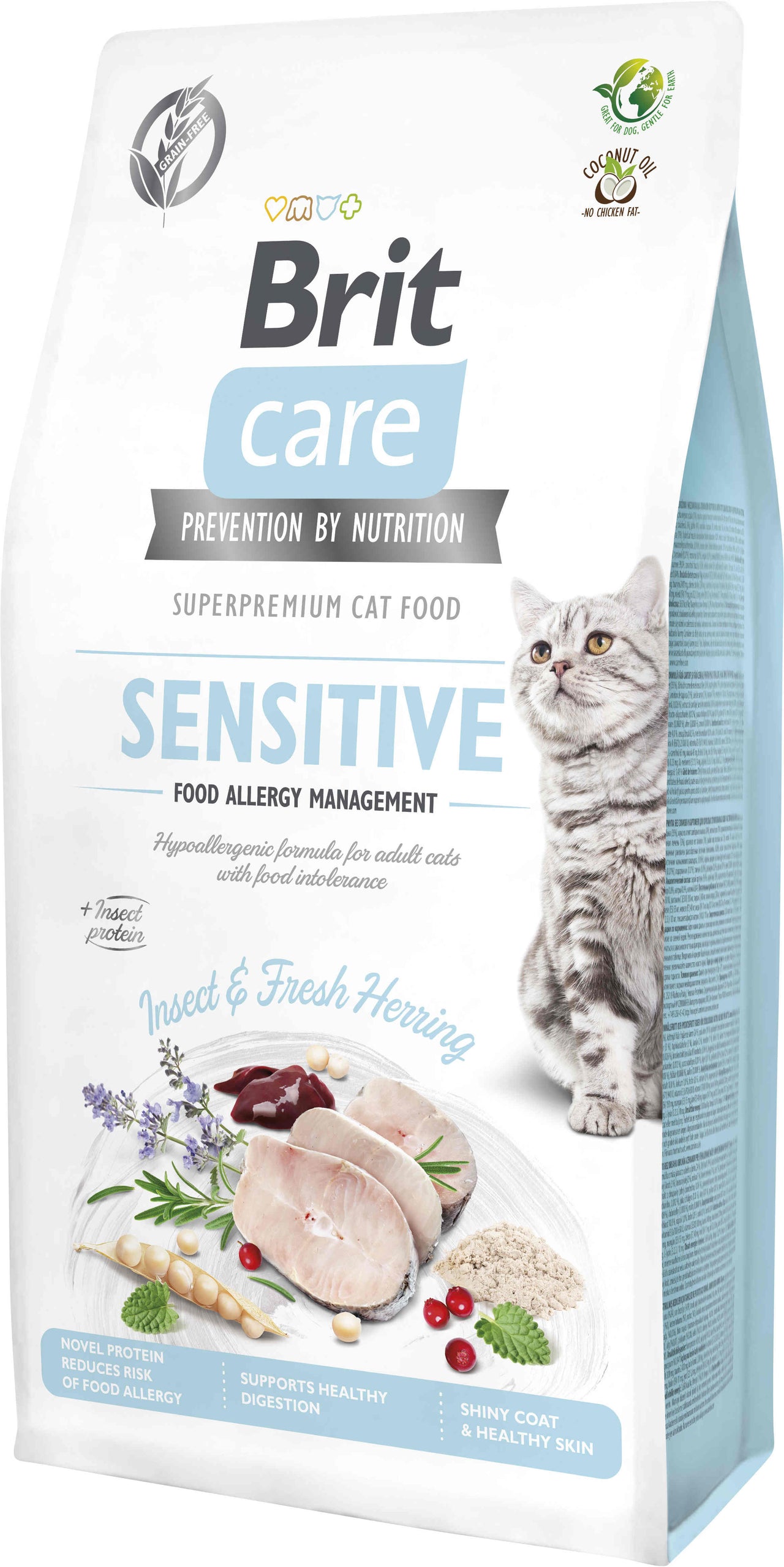 BRIT CARE Insect Food Allergy Management, Hrana uscata pentru pisici