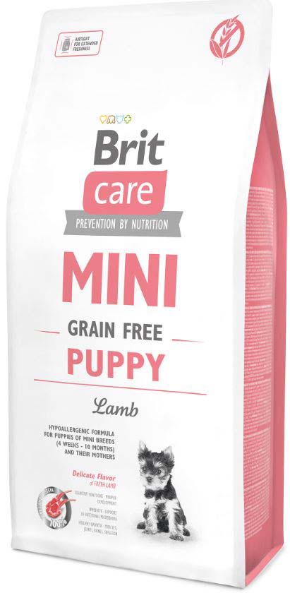 BRIT CARE Mini Grain-free Puppy Miel 