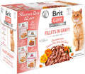 BRIT CARE Pachet de plicuri pentru pisici 12x85g