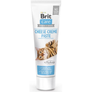 BRIT CARE Pasta pentru pisici,  cu branza, imbogatita cu prebiotice 100g