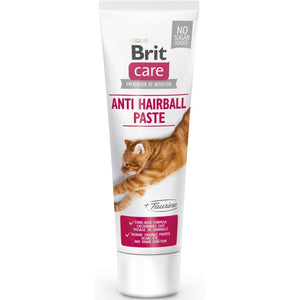 BRIT CARE Pasta pentru pisici, Anti Hairball, cu taurina 100g