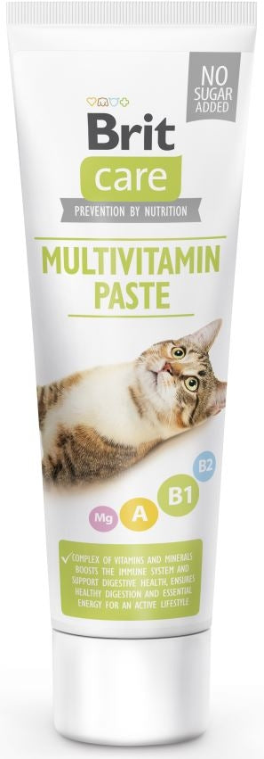 BRIT CARE Pastă pentru pisici, cu Multivitamine 100g - Maxi-Pet.ro