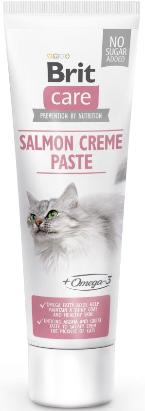 BRIT CARE Pasta pentru pisici, cu Somon 100g