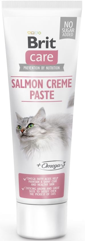 BRIT CARE Pastă pentru pisici, cu Somon 100g - Maxi-Pet.ro