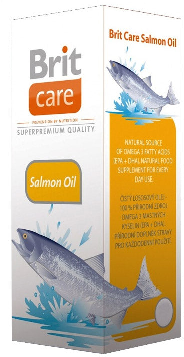 BRIT CARE Ulei de Somon pentru caini 