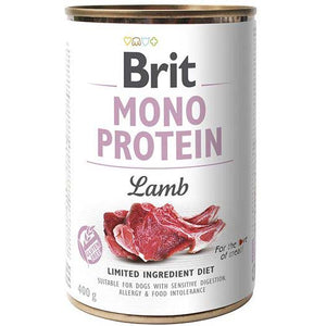 BRIT Conserva monoproteica pentru caini, cu Miel 400g
