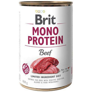 BRIT Conserva monoproteica pentru caini, cu Vita 400g