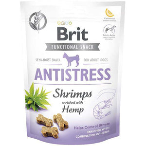 BRIT Functional Snack Antistress, recompensa pentru caini, Creveti 150g