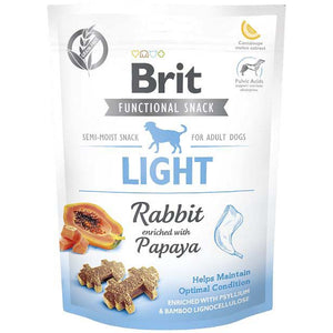 BRIT Functional Snack Light, recompensa pentru caini, cu Iepure 150g