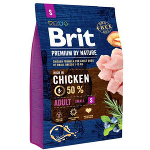 BRIT Premium by Nature Adult Small Breed 3kg