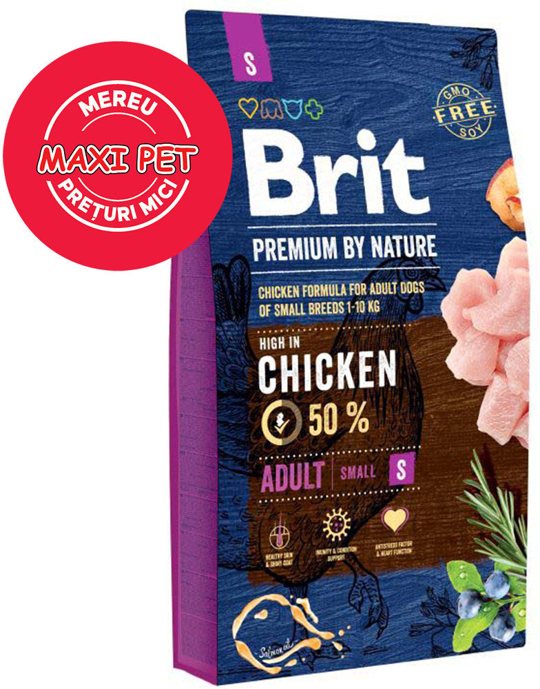 BRIT Premium by Nature Adult Small Breed 8kg