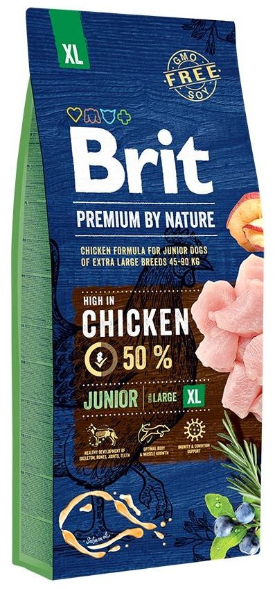 BRIT Premium by Nature JUNIOR Extra Large Breed 15kg
