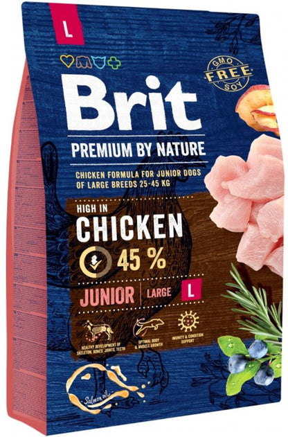 BRIT Premium by Nature JUNIOR Large Breed 3kg