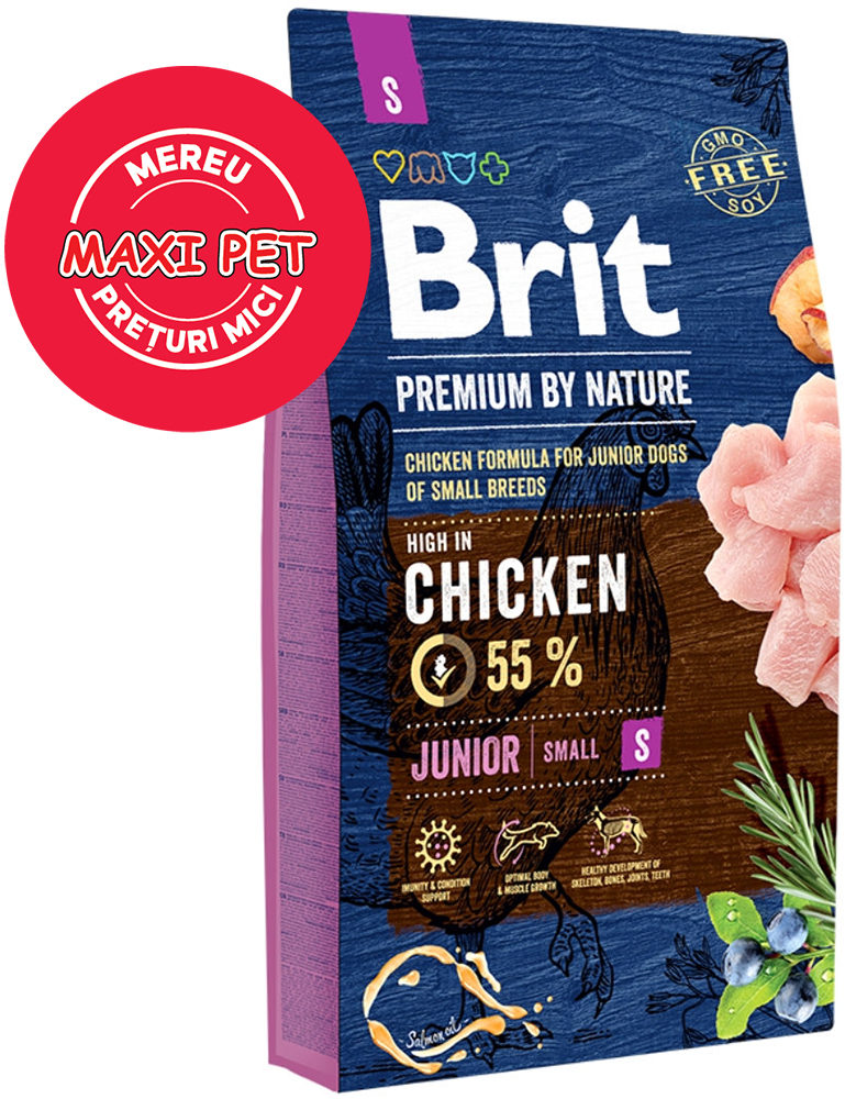 BRIT Premium by Nature JUNIOR Small Breed 8kg
