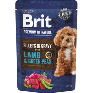 BRIT PREMIUM by Nature Plic, File de Miel cu mazare, in sos 85g 