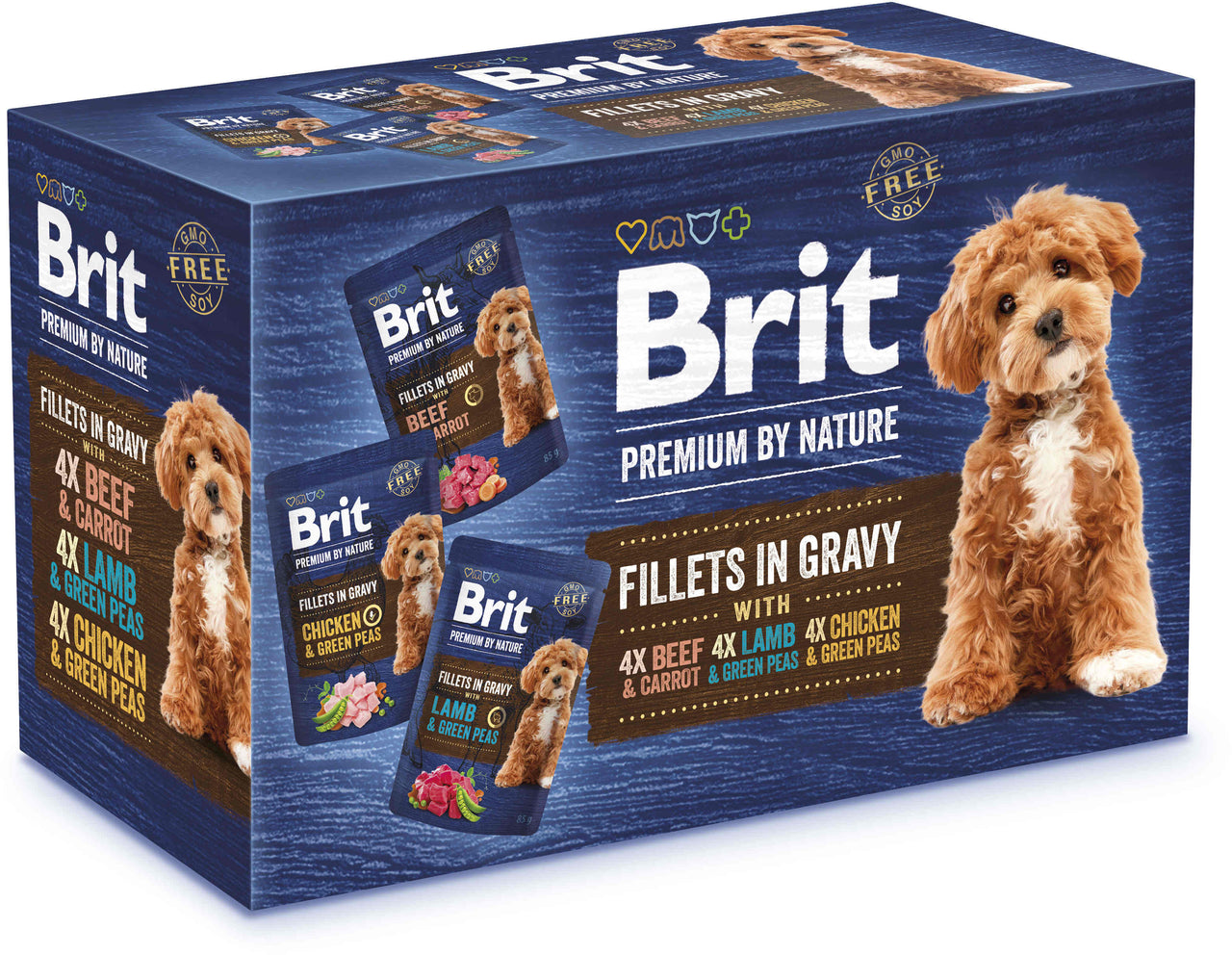 BRIT PREMIUM by Nature Plic, Multipack File in sos 12x85g 