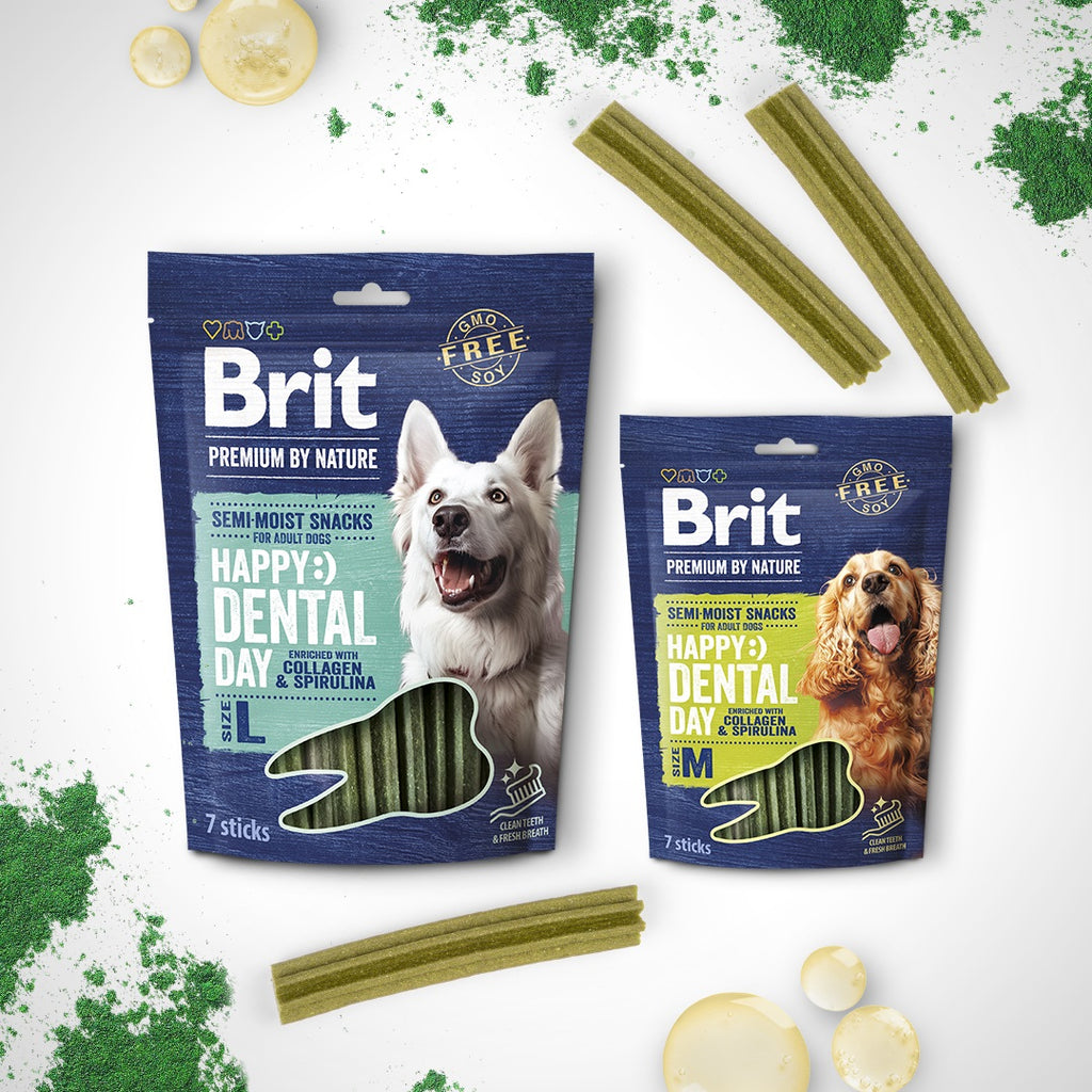 BRIT Premium by Nature recompensa semi-umeda pentru caini, Dental