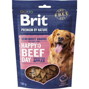 BRIT Premium by Nature recompensa semi-umeda pentru caini, Vita cu Mar 180g