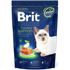 BRIT Premium hrana pentru pisici, Sterilised cu Somon