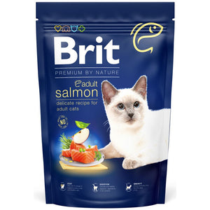 BRIT Premium hrana pentru pisici adulte, cu Somon
