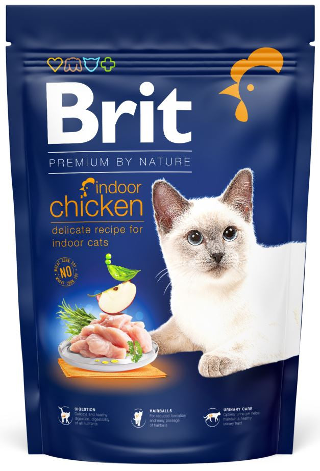 BRIT Premium hrana pentru pisici adulte, Indoor