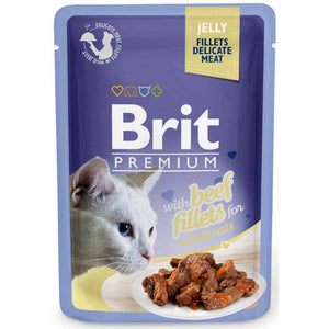 BRIT PREMIUM plic, File fraged de vita in jeleu 85g