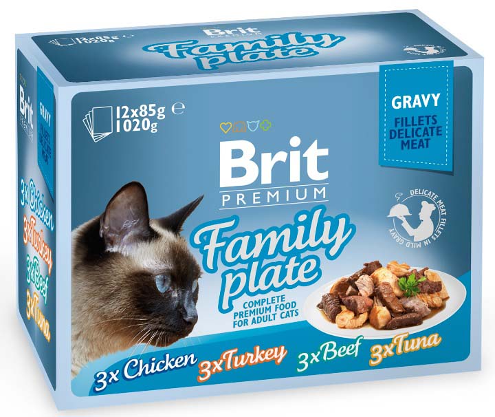 BRIT PREMIUM plic, File fraged in sos Familiy Plate 1020g (12x85g)