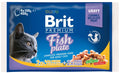 BRIT PREMIUM plic, MULTIPACK Peşte 400g (4x100g)