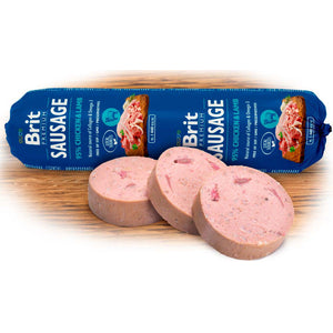 BRIT PREMIUM Salam pentru caini, cu Pui si Miel 800g