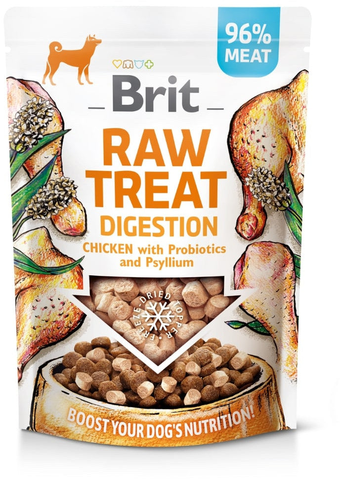 BRIT Recompensa pentru caini, Digestion, liofilizata, cu Pui 40g