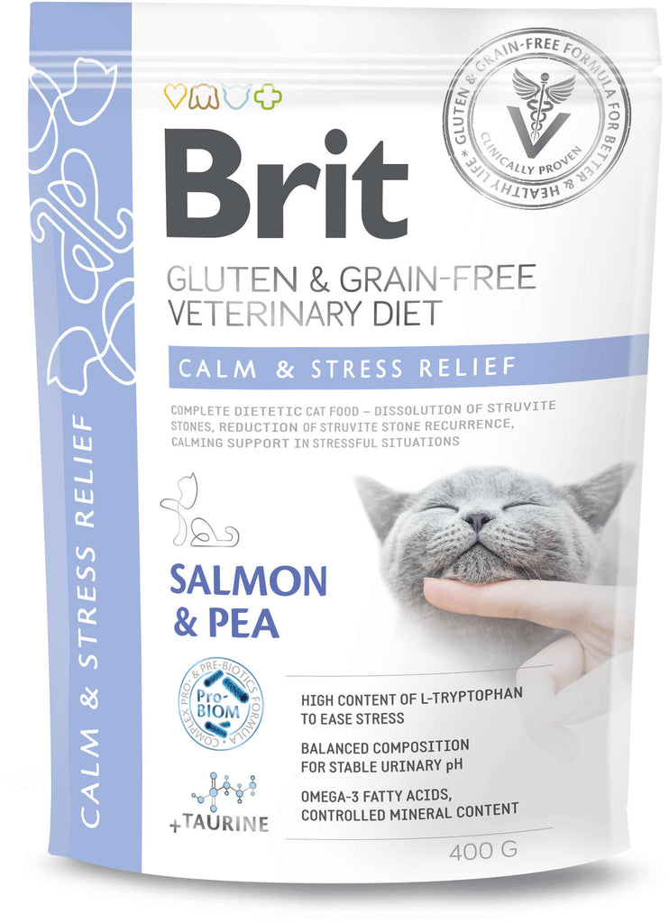 BRIT VD Calm & Stress pentru pisici, calmarea si reducerea stresului 400g