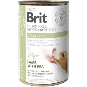 BRIT VD Diabetes Conserva pentru caini, reglarea aportului de glucoza 400g