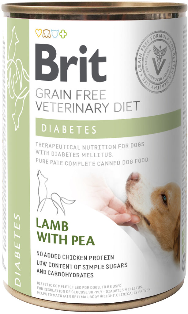 BRIT VD Diabetes Conserva pentru caini, reglarea aportului de glucoza 400g