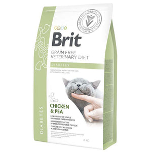 BRIT VD Diabetes pentru pisici, reglarea aportului de glucoza 2kg